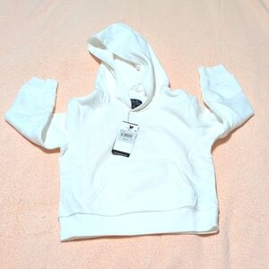 Boys, Girls Polo Ralph Lauren Fleece Hoodie , White , size 3/3T.